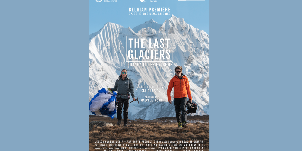 The Last Glaciers film poster Film poster of The Last Glaciers