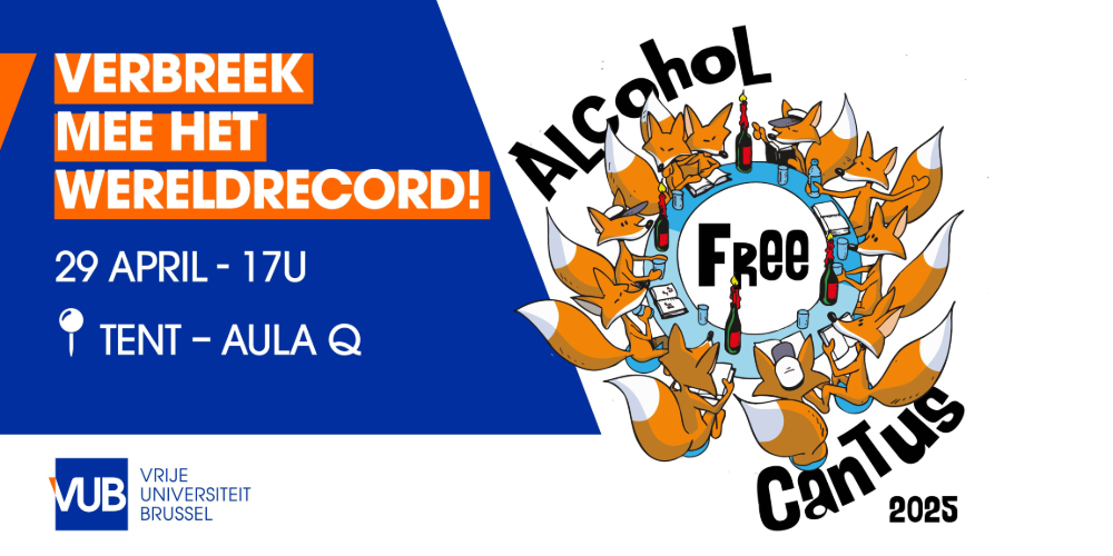 Alcoholvrije cantus 2025 VUB
