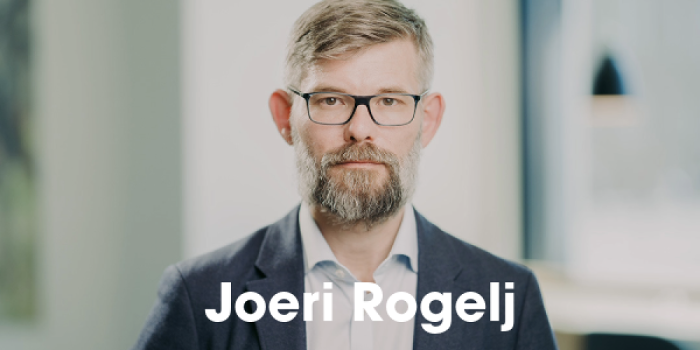 Climate scientist Joeri Rogelj Joeri Rogelj
