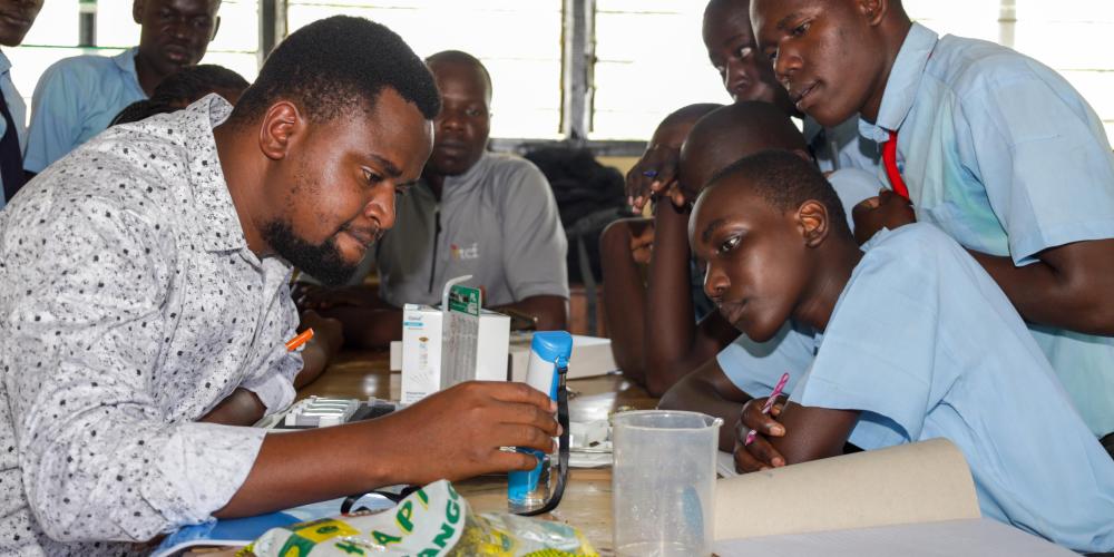 Citizen Science water quality monitoring project in Kenya