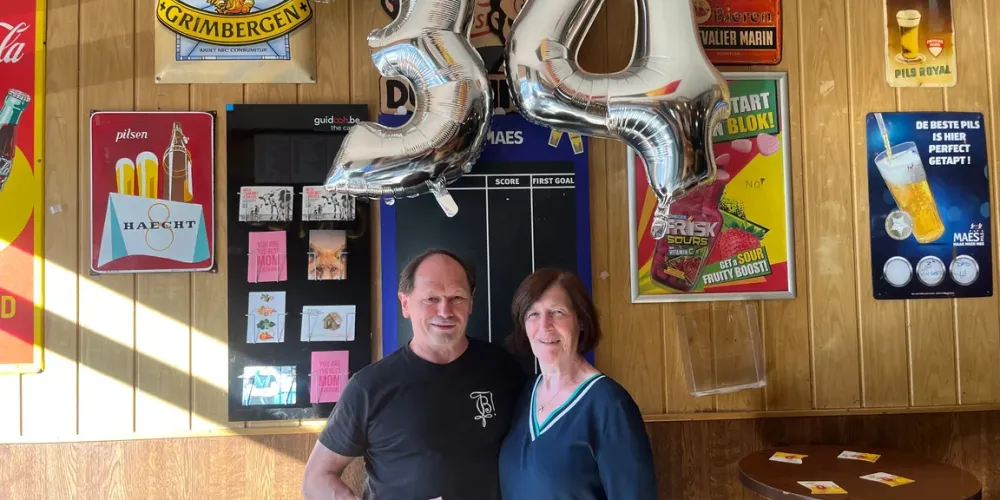 Luigi's uitbaters Marc en Monique