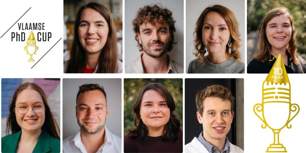 Vier VUB’ers dingen mee naar felbegeerde Vlaamse PhD Cup 2025