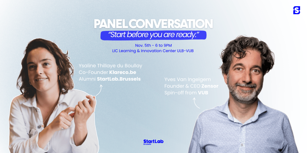 StartLab.Brussels' panel discussion 