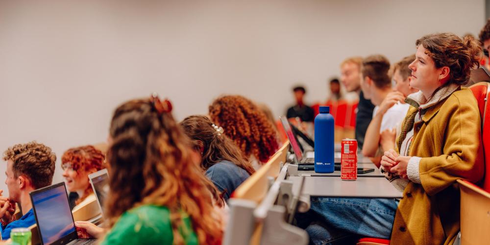 studenten in campus Jette