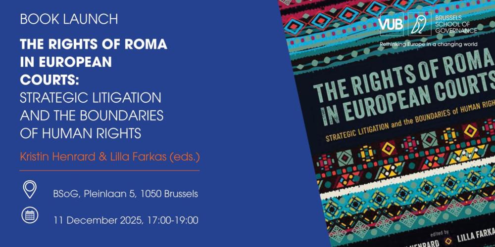 Book Launch "The rights of Roma in European Courts: Strategic Litigation and the Boundaries of Human Rights"