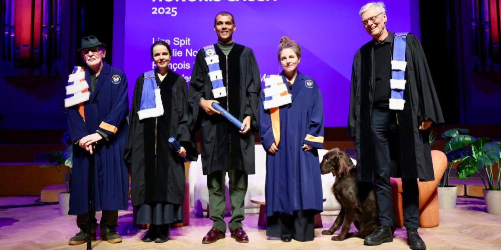 Ever Meulen, Amélie Nothomb, Stromae, Lize Spit en François Schuiten