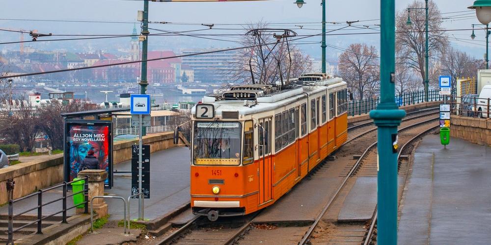  Tram in Boedapest