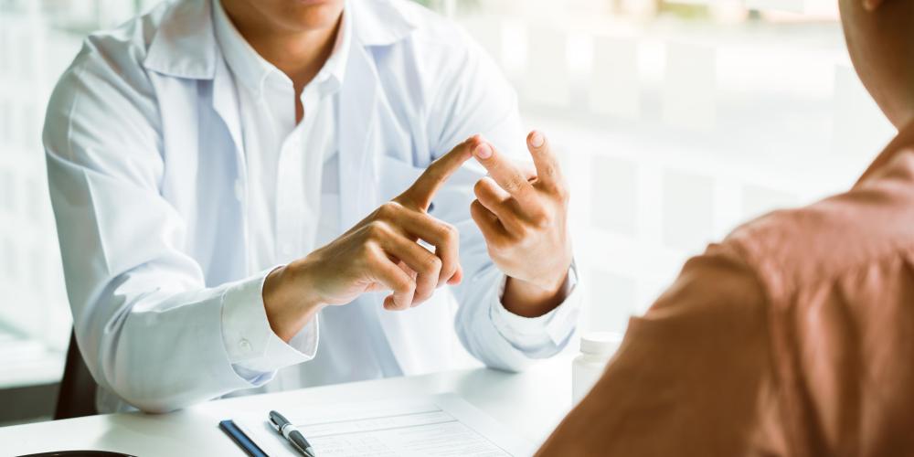 Dokter stelt diagnose