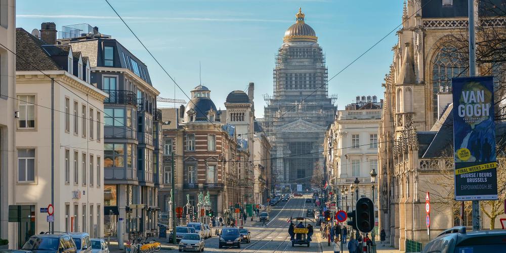 Het Justitiepaleis van Brussel