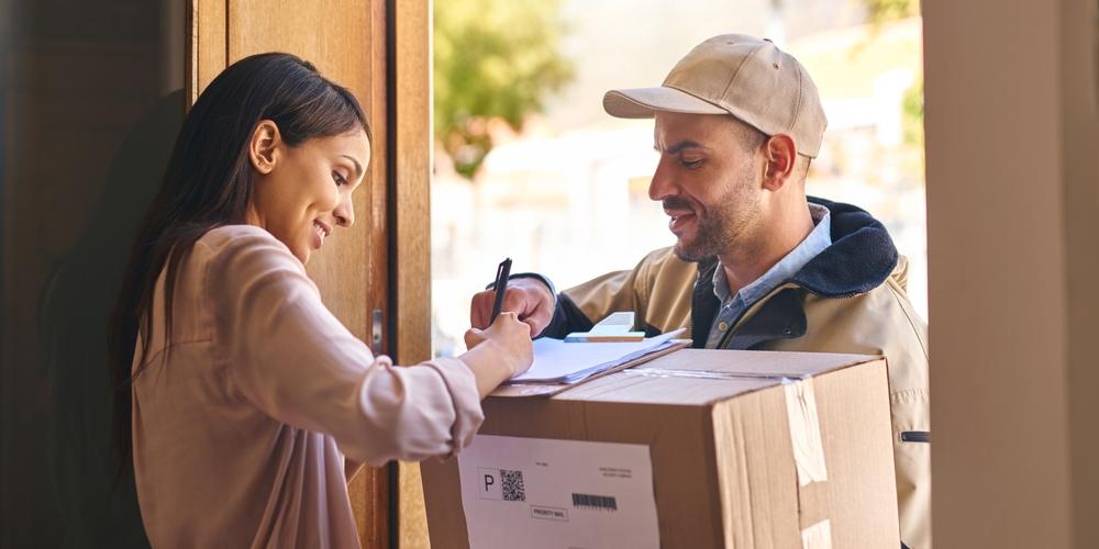 Pakjes thuis laten leveren