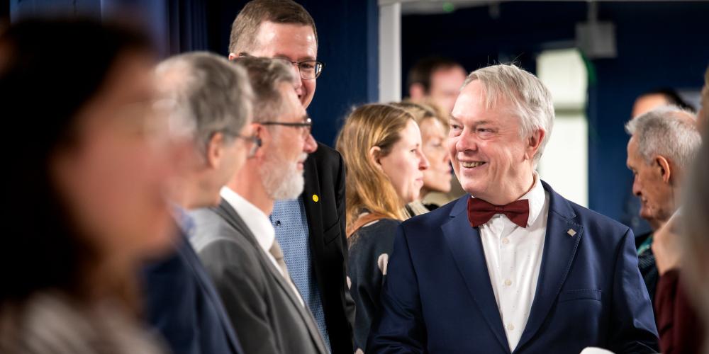 Jan Danckaert op Nieuwjaarszitting