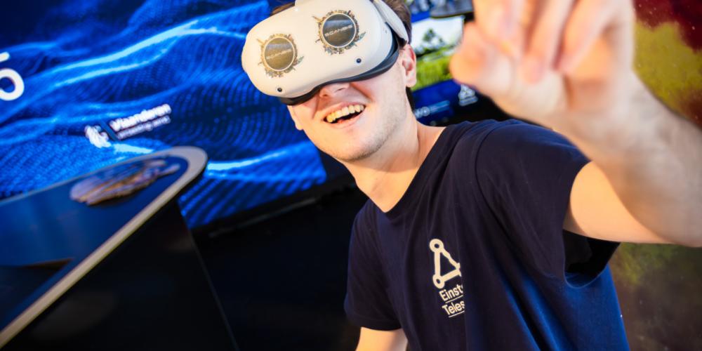 Virtual Reality op expo Einsteintelescoop 