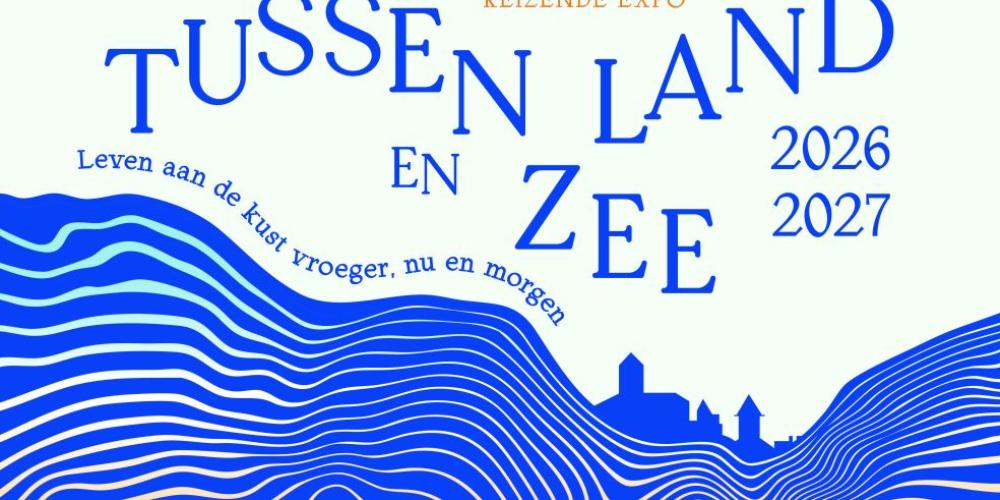 Affiche tussen land en zee