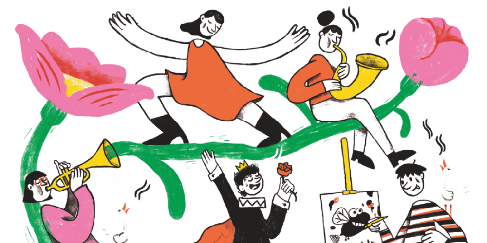 Kunstendag voor Kinderen tekening