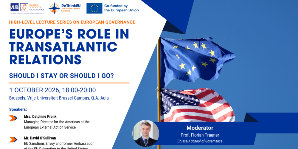 2026_High Level Lecture Series on European Governance_Brussels School of Governance_Etterbeek