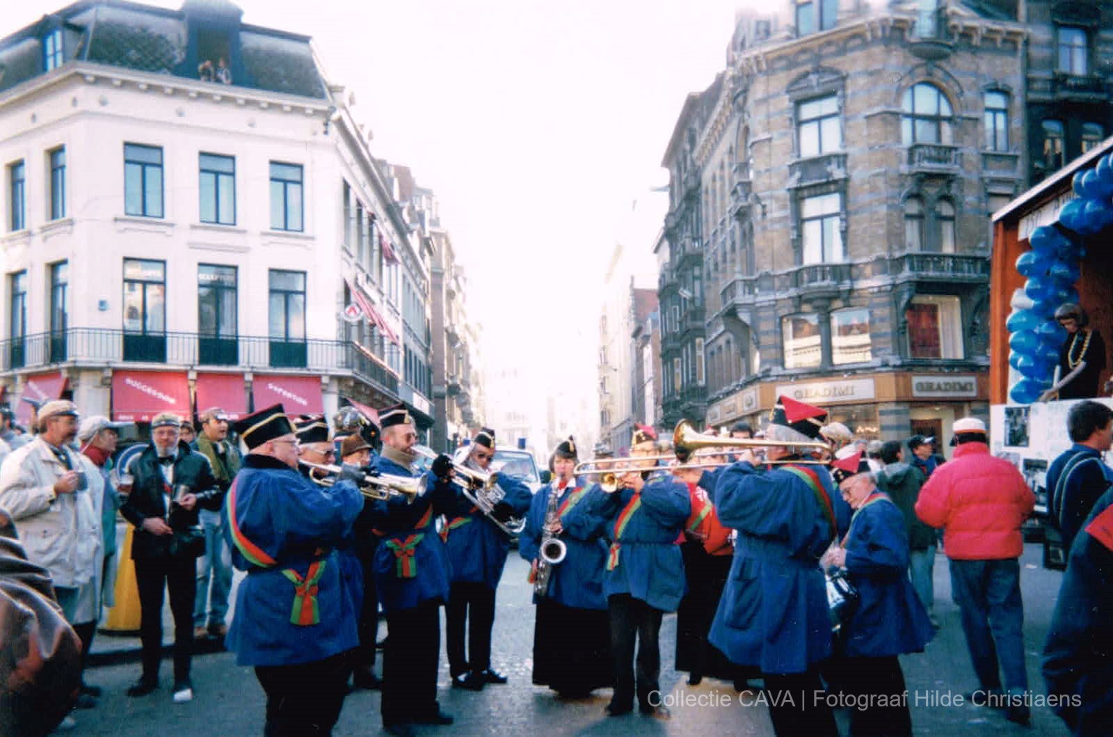 Een fanfare op St V
