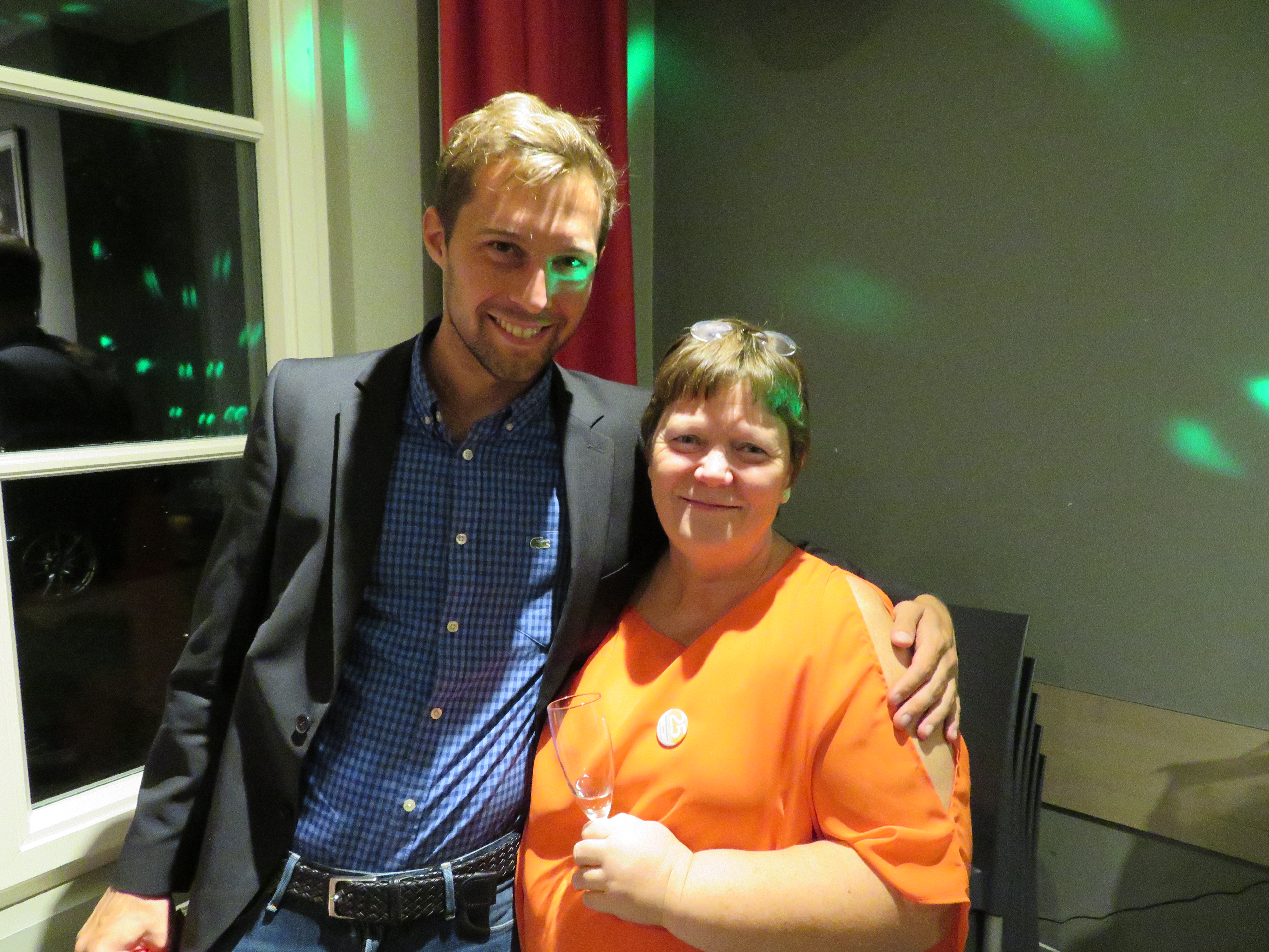 Dennis Hermans en Michele Leunen