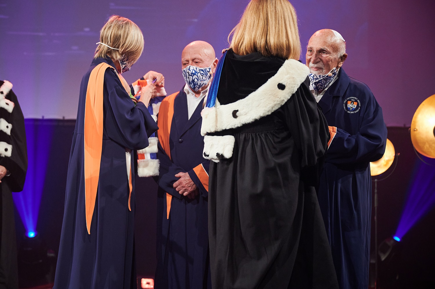 Koenraad Tinel en Simon Gronowski ontvangen eredoctoraat