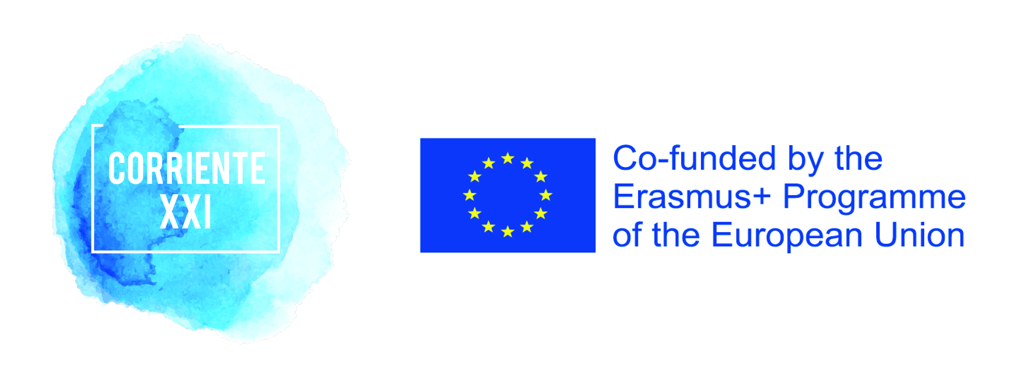 corriente xxi logo with EU
